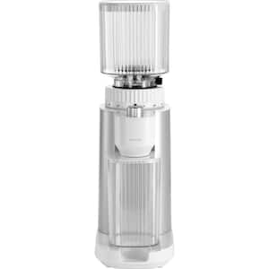 Enfinigy 96-oz. Silver Burr Electric Coffee Grinder