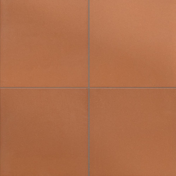 Italian Terracotta Quarry Cotto 12 in. x 12 in. Ceramic Floor and Wall Tile (12.72 sq. ft. / Case)