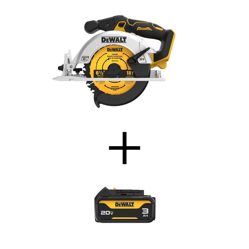 Reviews for DEWALT 20V MAX Lithium-Ion Cordless Brushless 6-1/2 in ...