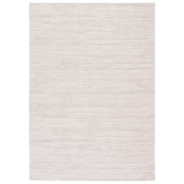 Lakeside 4 ft. x 6 ft. Beige 2-Toned Solid Indoor/Outdoor Area Rug