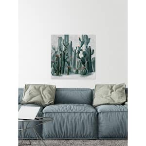 48 in. H x 48 in. W "Cactus Garden I" by Marmont Hill Printed Canvas Wall Art