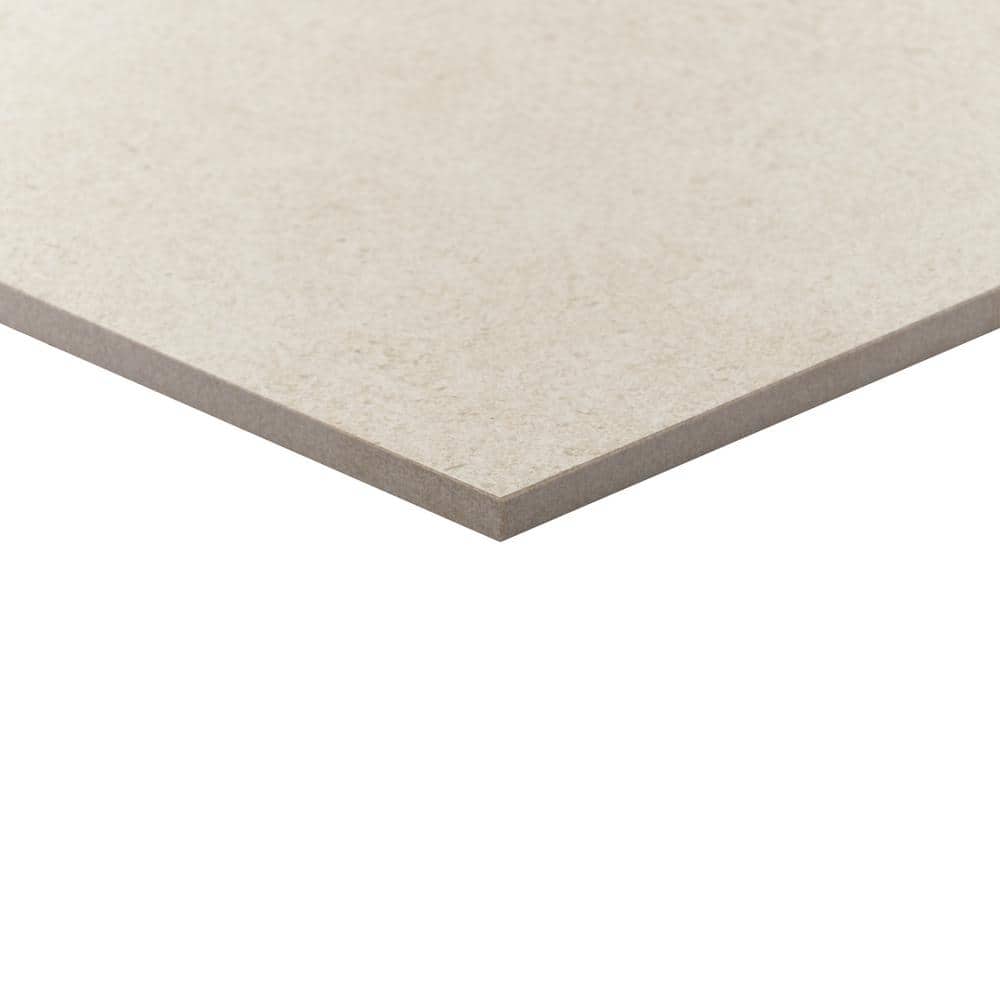 Lincoln 12" x 24" Beige Matte Porcelain Floor and Wall Tile