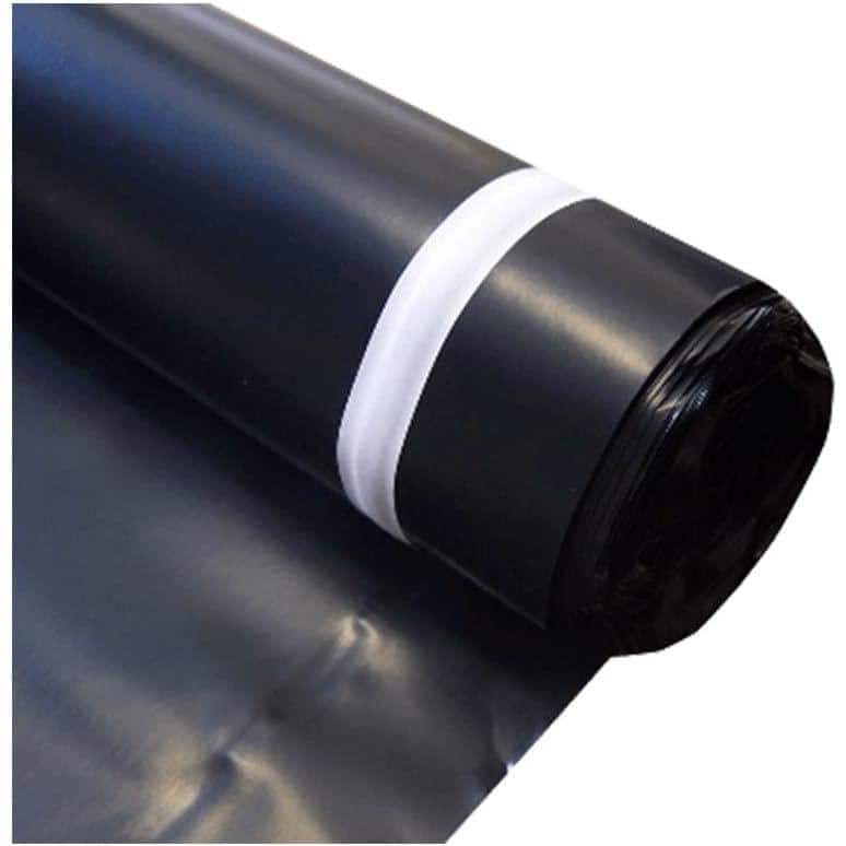 Black 30" x 40' Waterproofing Underlayment Film