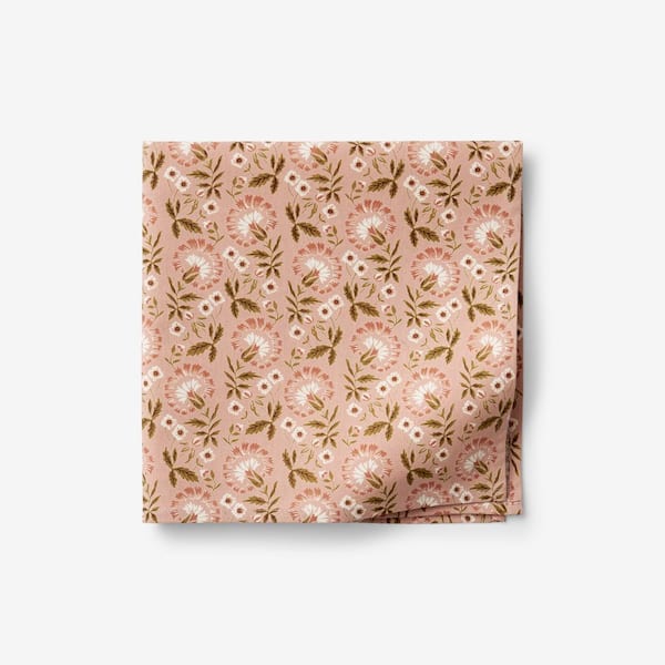 The Company Store Kamalei Floral 19 in. x 19 in. Multi Neutral Napkins (Set of 4)