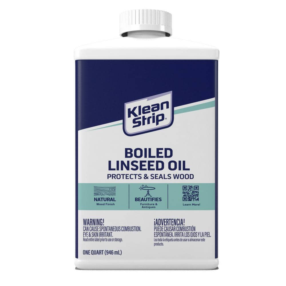 Klean-Strip 1 qt. Boiled Linseed Oil QKLO146 - The Home Depot