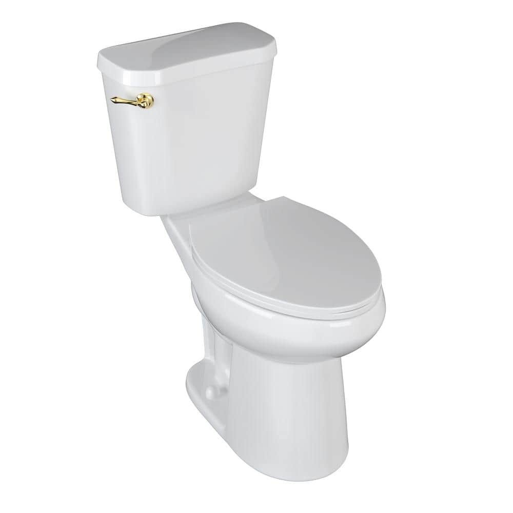 Zeafive Ace 12 in. Rough in 2-Piece 19 in. Tall Toilet 1.28 GPF