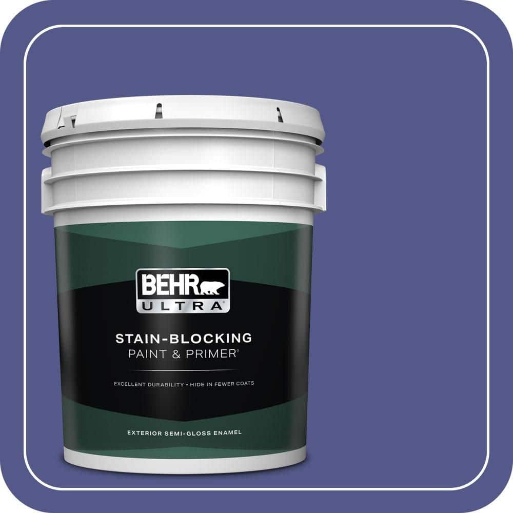 5 gal. #620B-7 Wild Elderberry Semi-Gloss Enamel Exterior Paint & Primer price history on PriceWatchPro