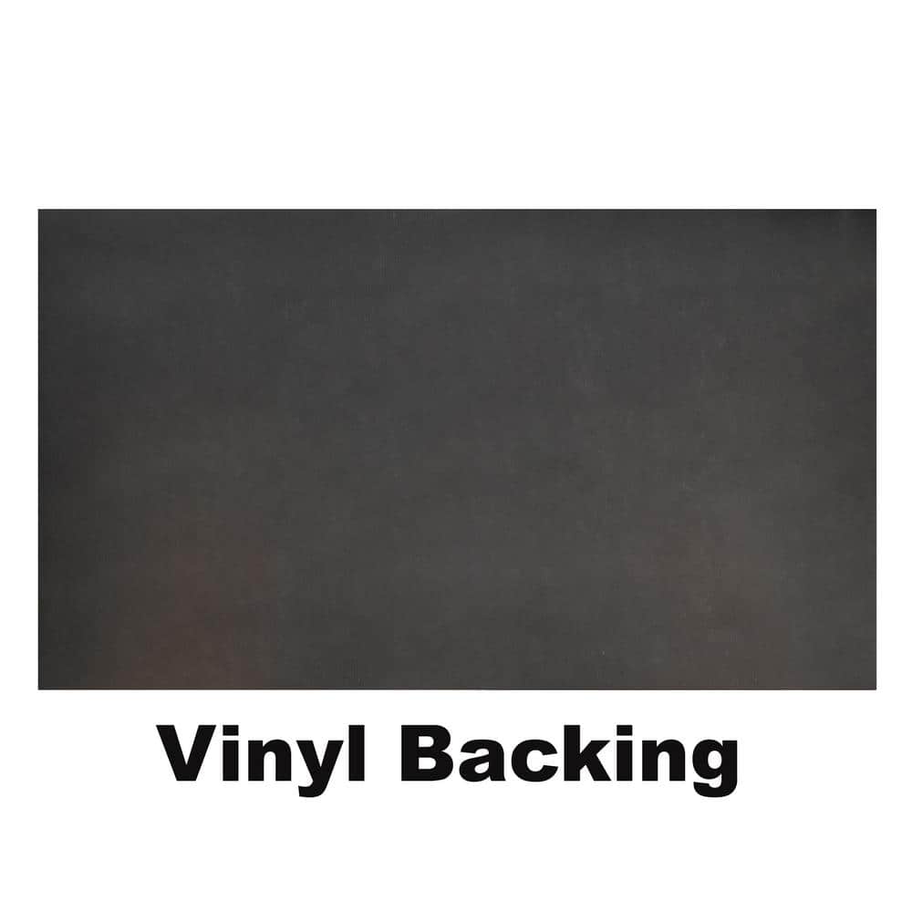 Natural Coir and Vinyl Rectangular Outdoor Welcome Doormat