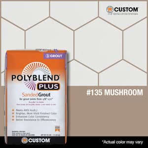 Polyblend Plus #135 Mushroom 25 lb. Sanded Grout