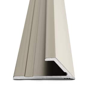 Satin Nickel 5.5mm x 84 in. Aluminum Reducer Floor Transition Strip
