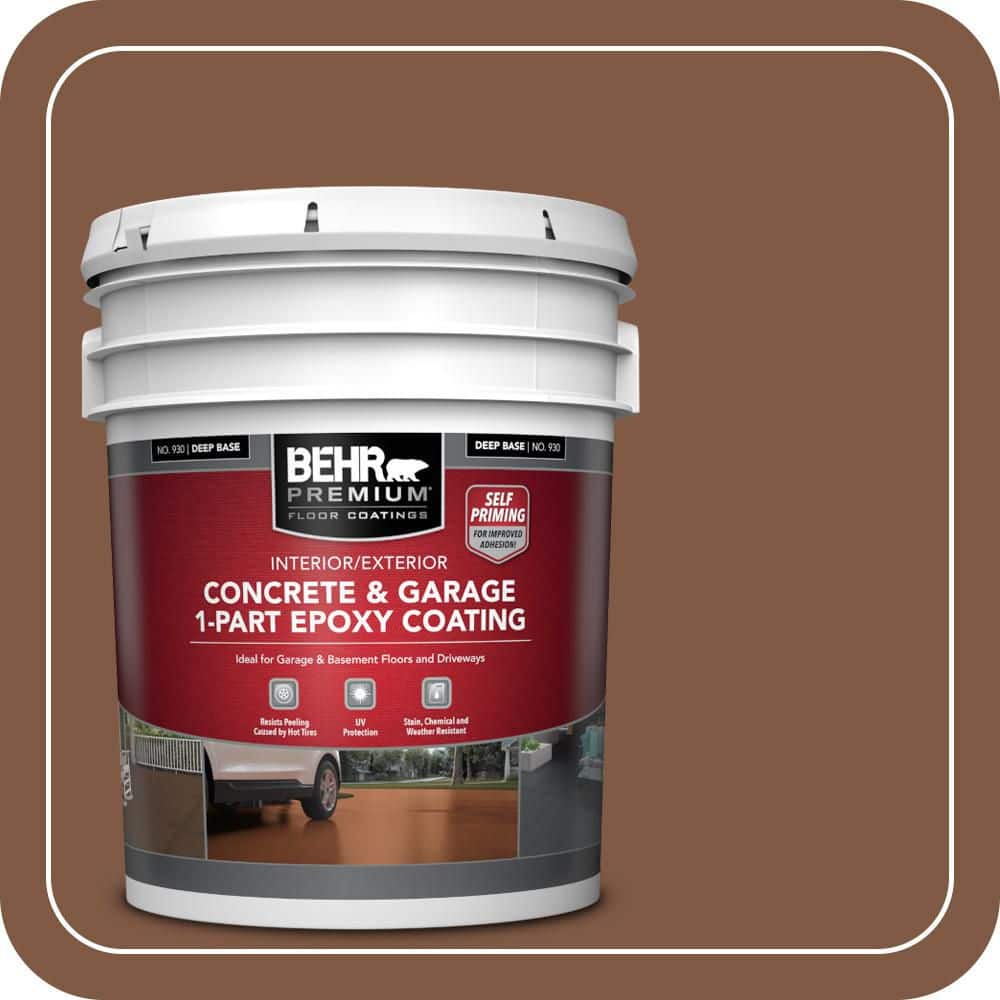 5 gal. #SC-110 Chestnut Self-Priming 1-Part Epoxy Satin Interior/Exterior Concrete and Garage Floor Paint price history on PriceWatchPro