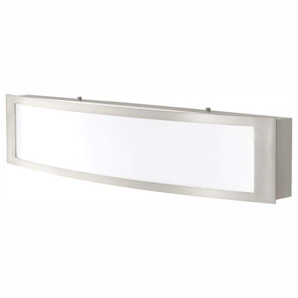 Home Decorators Collection 180 Watt Equivalent Brushed Nickel Integrated Led Vanity Light Iqp1381l 3 - Home Depot Decorators Collection Lighting