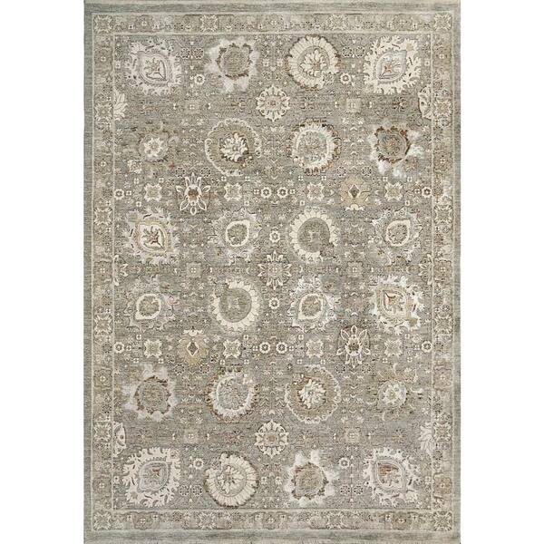 Dynamic Rugs Octo 5 ft. 3 in. X 7 ft. 7 in. Grey/Multi Oriental Indoor ...