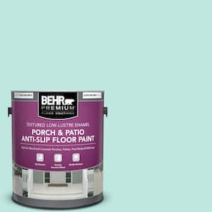 1 gal. #490A-2 Cool Jazz Textured Low-Lustre Enamel Interior/Exterior Porch and Patio Anti-Slip Floor Paint