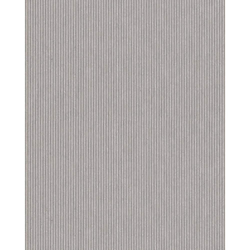 Industrial Stripe Platinum/Silver Metallic Finish Vinyl on Non-Woven Non-Pa