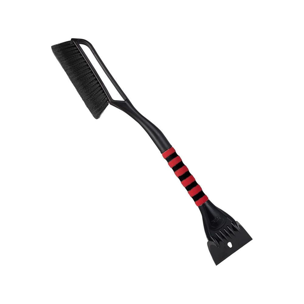 Car Utility Ice Scraper Snow Brush Wide 4.73 in. Foam Grip for Snow Removal Windshield Window Winter Tool price history on PriceWatchPro