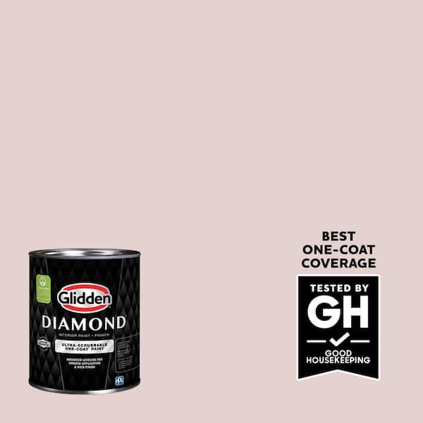 Glidden Diamond 1 qt. PPG1056-2 Romeo Eggshell Interior Paint with Primer