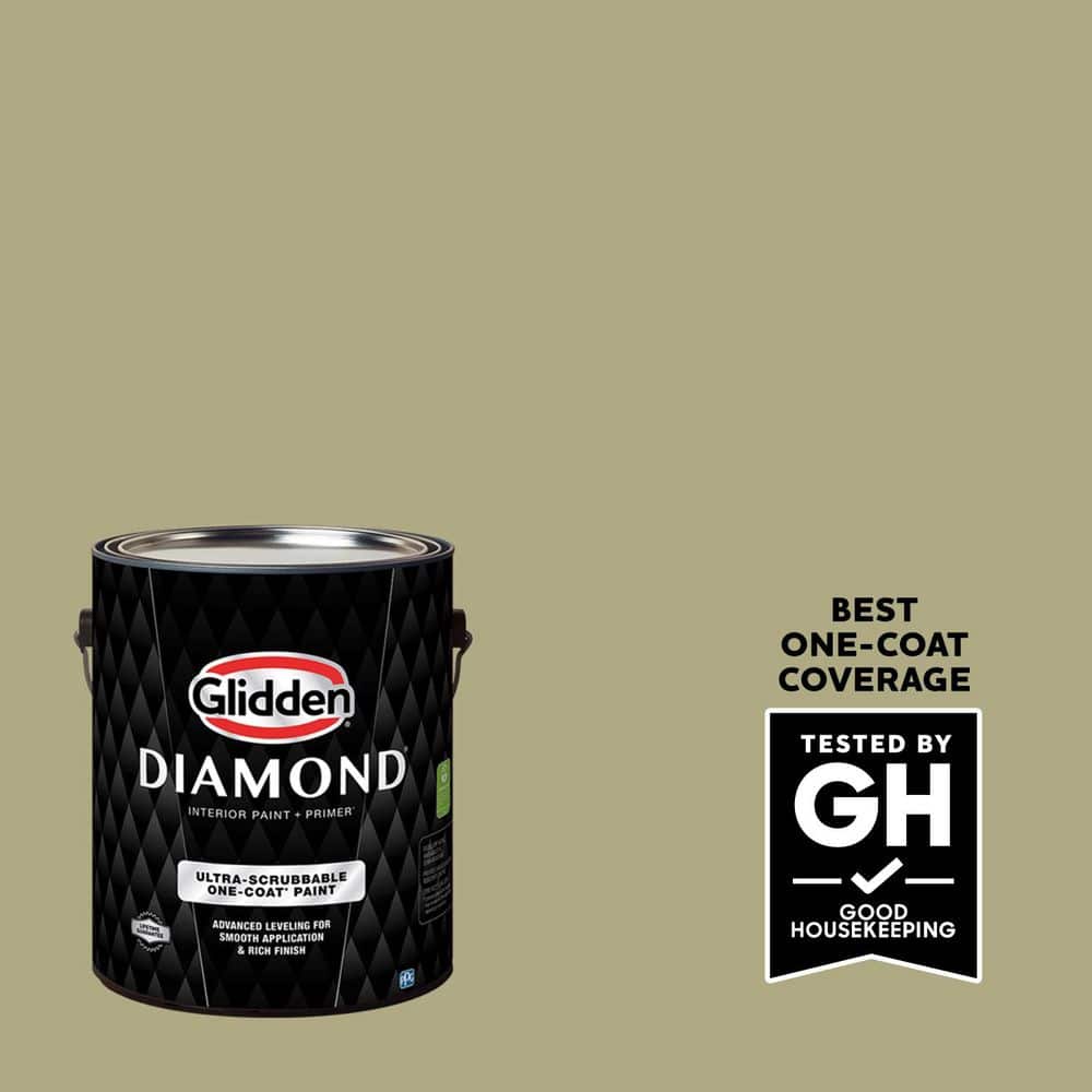 1 gal. PPG1113-4 Green Gray Mist Semi-Gloss Interior Paint with Primer price history on PriceWatchPro