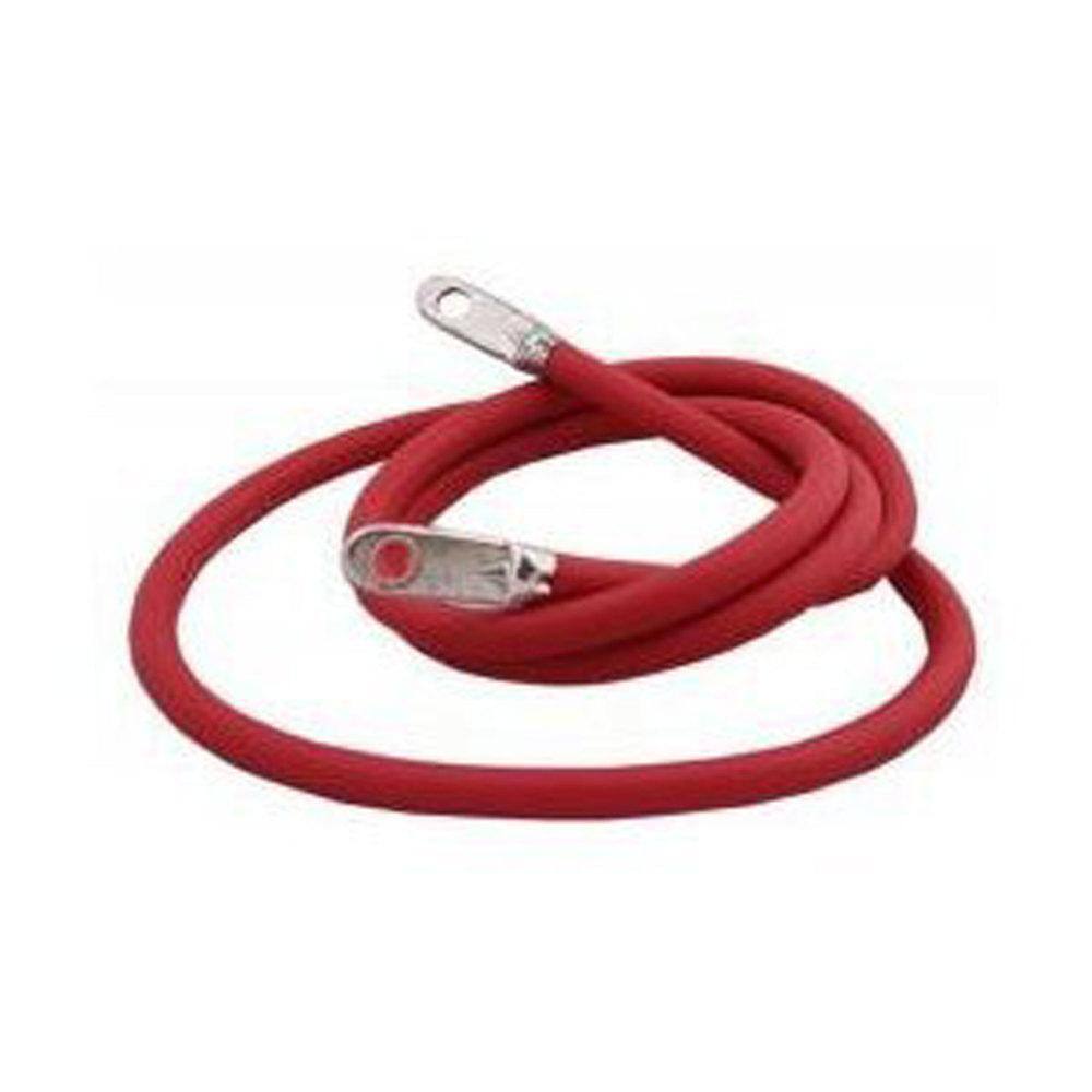 Sierra 8 ft. 1Gauge Red Battery Cable with TerminalsBC88583 The