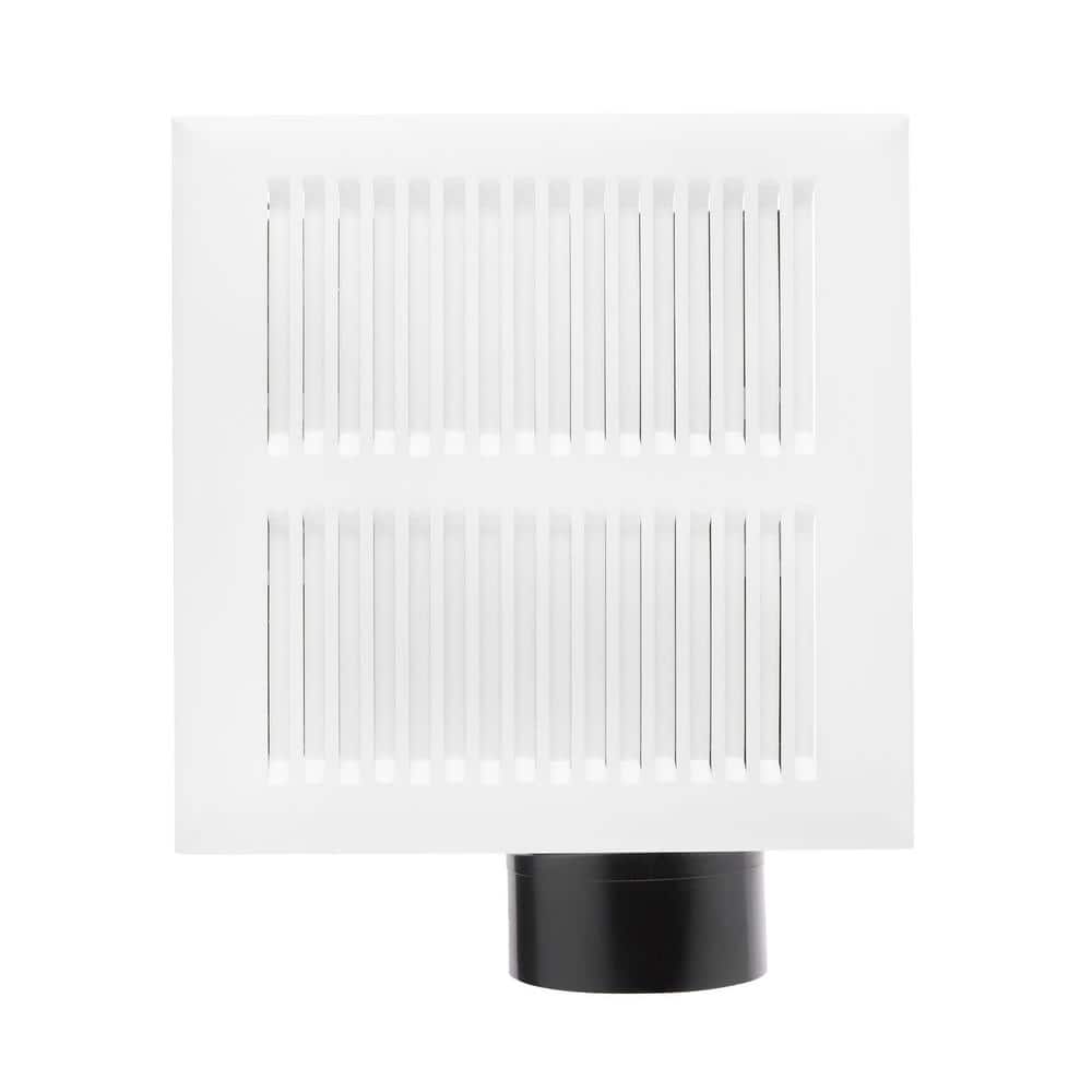 Hampton Bay 80 CFM White Metal Ceiling Mount Exhaust Fan
