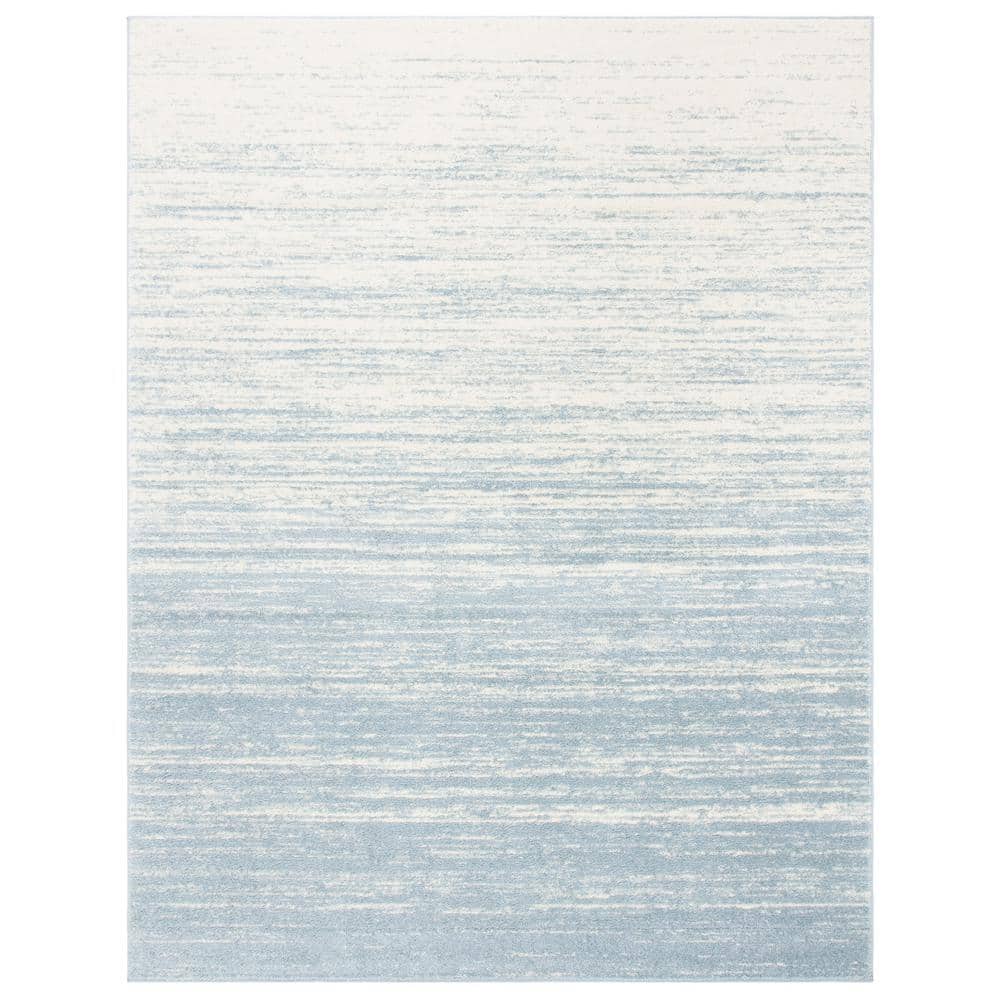 Adirondack Slate/Cream 11 ft. x 15 ft. Solid Color Striped Area Rug price history on PriceWatchPro