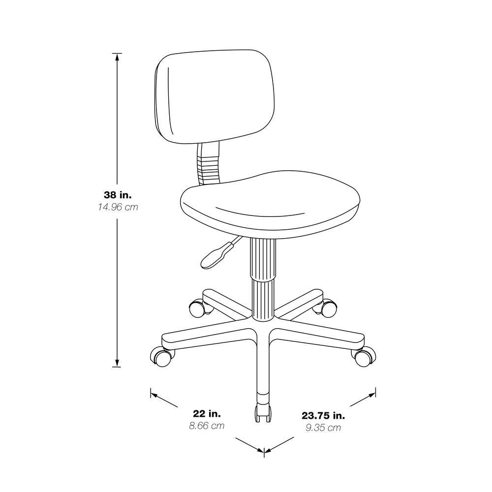 Adaptable Diamond Shale Fabric Swivel Task Chair