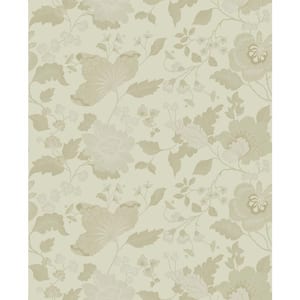 Vittoria Gold Floral Wallpaper Sample