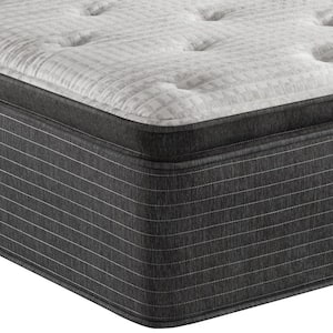 BRS900-C 16 in. Twin Medium Pillow Top Mattress with 6 in. Box Spring