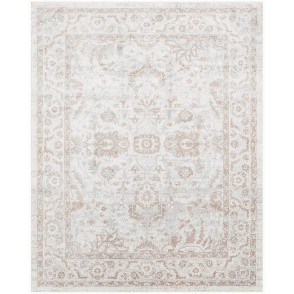 Astra Machine Washable Grey 9 ft. x 12 ft. Medallion Traditional Area Rug price history on PriceWatchPro