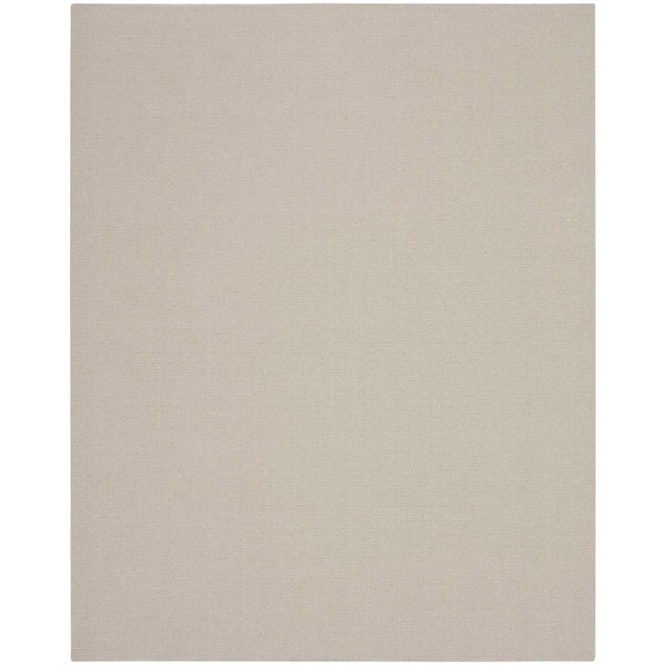 Natural Harmony Sand Harbor Dew/Ivory Custom Rug with Pad