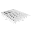 Lavish Home 8-Piece Plastic Drawer Organizer Bins HW0500093 - The Home Depot