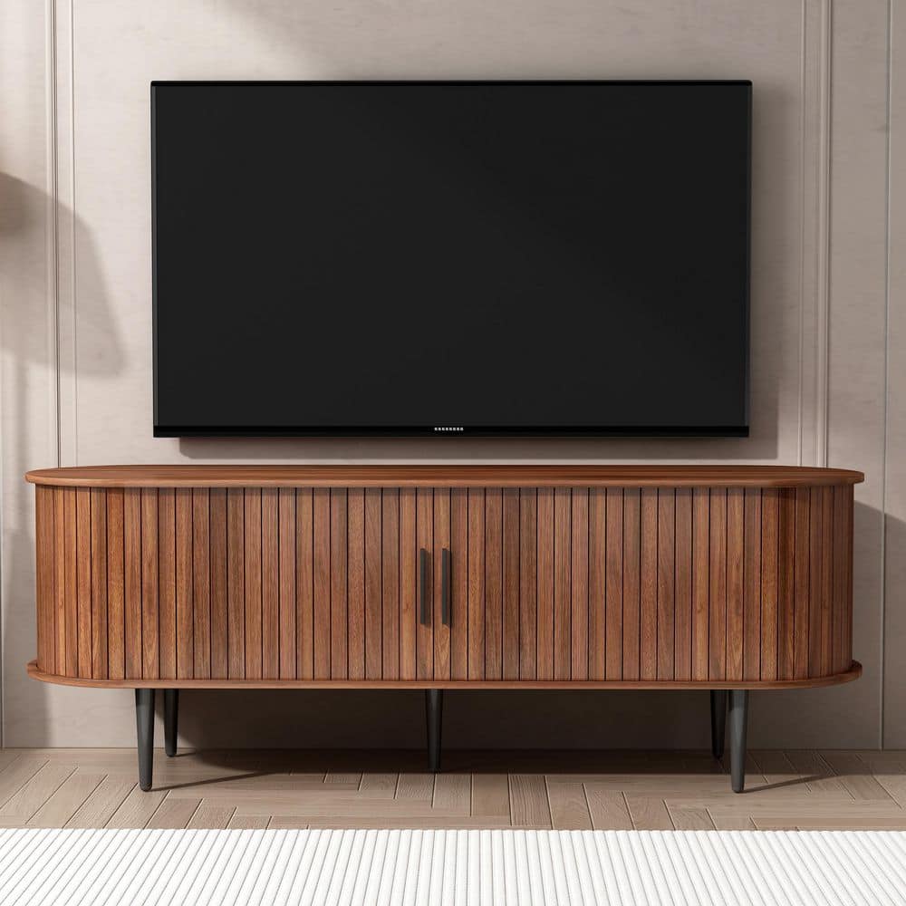 Seafuloy 55 in. Modern TV Console Table/Stand with Storage