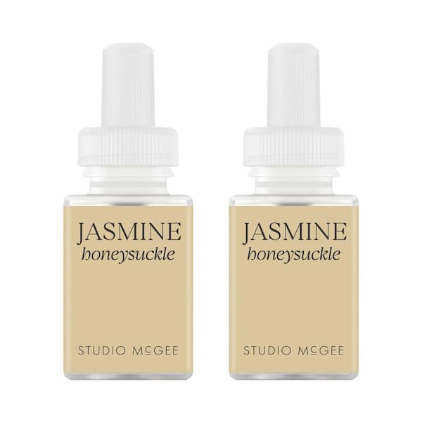 Pura Studio McGee - Jasmine Honeysuckle - Fragrance Refill for Smart Fragrance Diffusers - 2 Pack