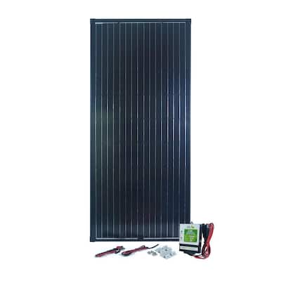 180-Watt Monocrystalline Solar Panel with Charge Controller