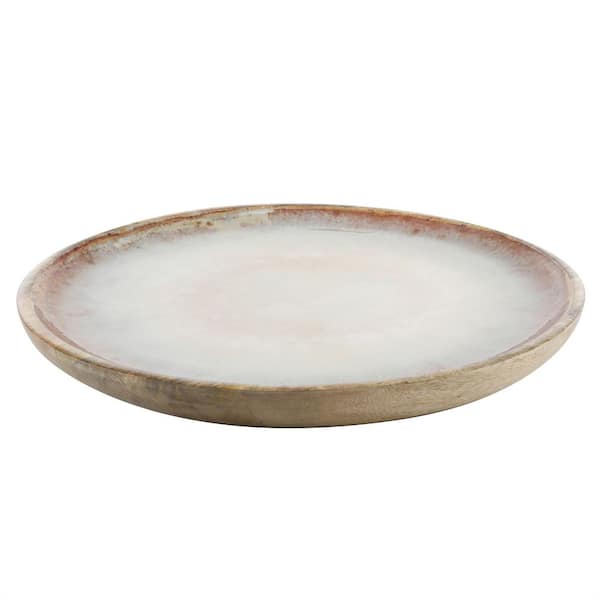 Blush Pink Ceramic Serving Plate