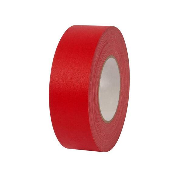 Pratt Retail Specialties 2 in. x 55 yds. Red Gaffer Industrial Vinyl Cloth Tape (3-Pack)
