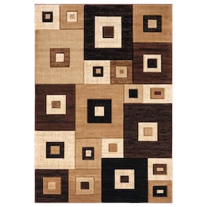 Bristol Cicero Brown 2 ft. 7 in. x 7 ft. 4 in. Area Rug