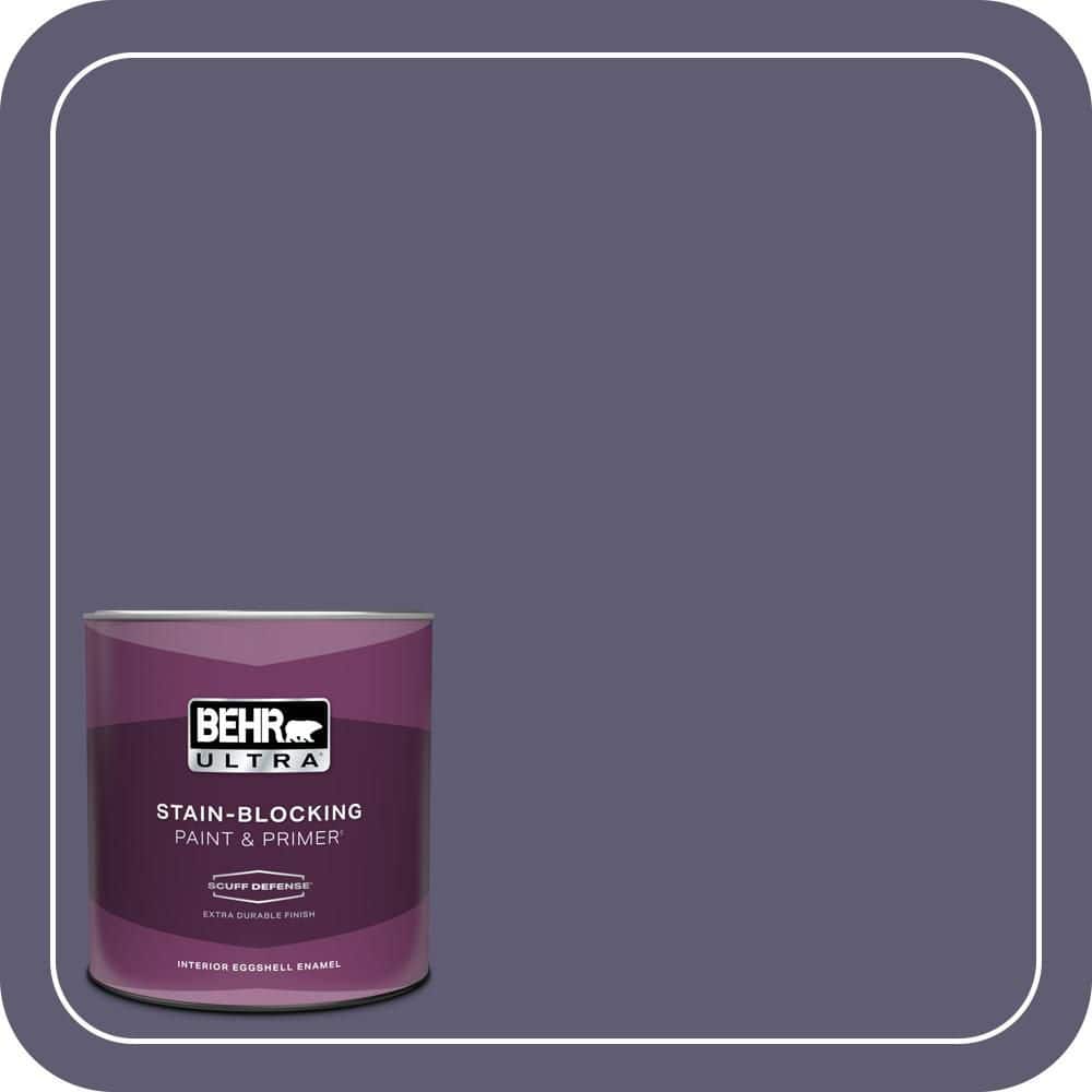 1 qt. #PMD-90 Luscious Purple Extra Durable Eggshell Enamel Interior Paint & Primer price history on PriceWatchPro