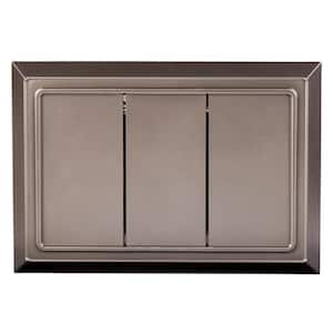 Wired Door Chime in Brushed Nickel
