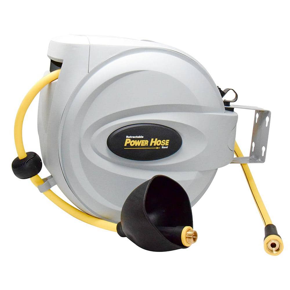 Power Products USA 5/8 in. x 75 ft. Retractable Hose Reel BL-GW075 - The  Home Depot
