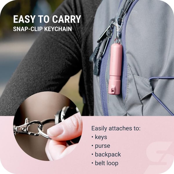 Reviews for SABRE Mighty Discreet️ Pepper Spray with Snap Clip