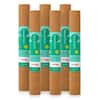 Con-Tact Natural Cork 18 in. x 4 ft. Adhesive Shelf Liner (Set of 6) 04F-C6421-06