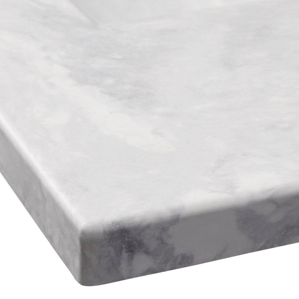 Ice Composite Stone 37'' Single Bathroom Vanity Top with Sink