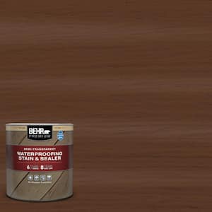 1 qt. #ST-135 Sable Semi-Transparent Waterproofing Exterior Wood Stain and Sealer