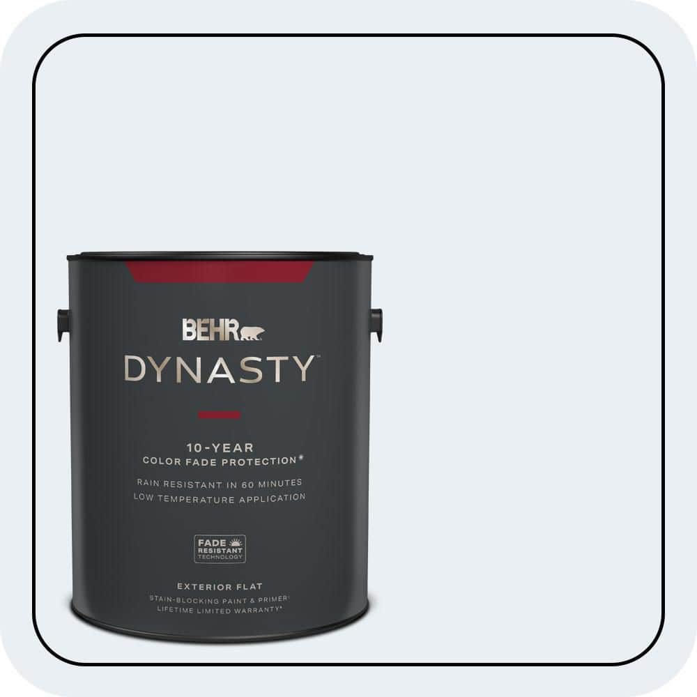 1 gal. #PPL-13 Distant Windchime Flat Exterior Stain-Blocking Paint and Primer price history on PriceWatchPro