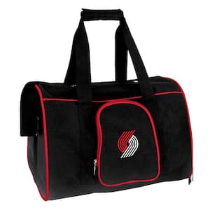 NBA Portland Trailblazers Pet Carrier Premium 16 in. Bag in Red