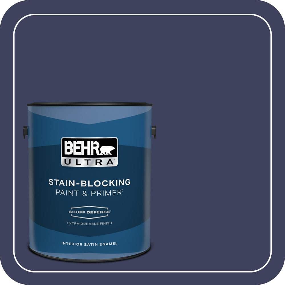 1 gal. Home Decorators Collection #HDC-MD-01 Majestic Blue Extra Durable Satin Enamel Interior Paint & Primer price history on PriceWatchPro