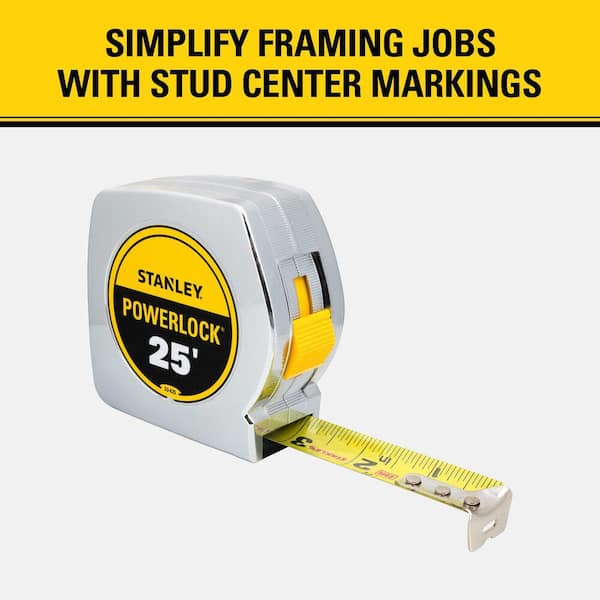 Stanley 25 ft. PowerLock Tape Measure