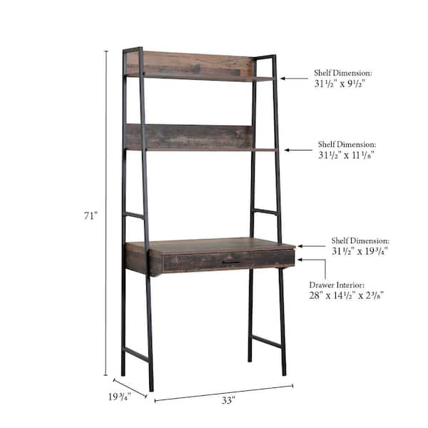 pep home ladder desk