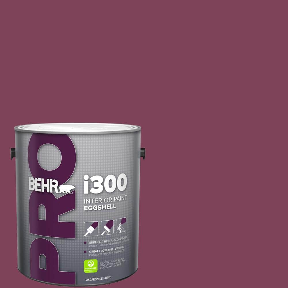 1 gal. #HDC-WR14-12 Cheerful Wine Eggshell Interior Paint price history on PriceWatchPro